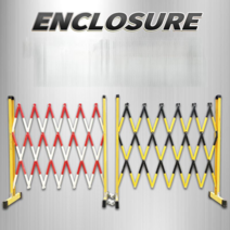 자바라 펜스 접이식 바리게이트 안전 울타리 휀스 2m, 1.2 m x 3m 블랙옐로우