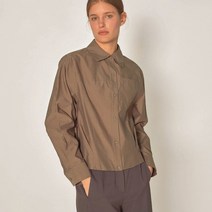 앤클라인 셔링 볼륨 블라우스 N3FN04