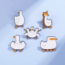 오리 새침한 뱃지