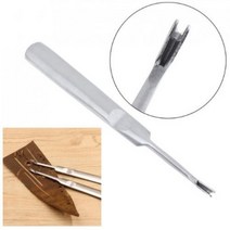 가죽공예 공구 115mm V형 그루버 스키빙 엣지 베벨