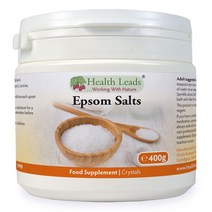 영국 Epsom Salts 엡솜 솔트 황산 마그네슘 비건 400g, 1개