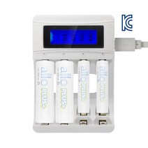 스마트 Mini USB 4구 충전기/AA AAA 충전지용