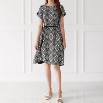 모스나염언발원피스