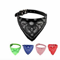 RT 강아지 반다나 목스카프, 색상:레드 DC001041, 본상품선택