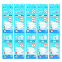 JW중외제약 좋은숨 KF94 마스크 10매 국내 제약회사 유통제품, 1매입, 170매, 화이트