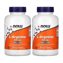 [1+1] Nowfoods 나우푸드 아르기닌 500mg 250정 아르지닌 L 엘아르기닌 아미노산 Larginine 채식주의자 VEGETARIAN 비건