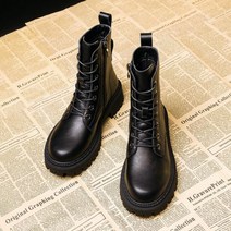 방한 정글화 워커화 사막화 밀리터리 해병대 군용 전술화 남자 테러화 Comemore레이스업 부츠 가죽 앵클부츠 여성 발목 블랙 겨울 편안한 플랫폼