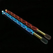 일본직구 드럼 스틱 드럼 스틱 5a 드럼 스틱 불타는 듯한 빛깔 13 색 그라디언트 벌, 5a - 40cm15.7인치, 금