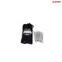 [STAR] 스타 족구라인벨트 고정못 (50개입) JN212S, JN212S_스틸