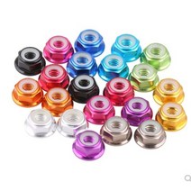 10pcs 알루미늄 플랜지 나일론 잠금 너트 m2 m2.5 m3 m4 m5 m6 모터 나사 삽입 자동 CW for RC, 05 M5  10pcs_10  rple