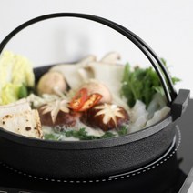 무쇠 샤브샤브 냄비 인덕션 스키야키팬, 1호(지름19cm)