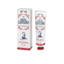 카피타노 치약 오리지널 레시피 내추럴 허브 레드, 75ml, 5개
