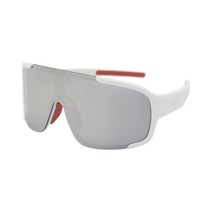 크로스보더 라이딩글라스 아웃도어 스포츠 바이크 서킷 라이딩글라스 패션 바람막이 선글라스, 흰테 은편, 하나