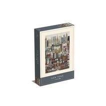[무료배송]마틴 슈와츠 뉴욕 일러스트 직소 퍼즐(1000p)