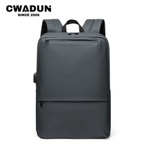 Cwadun 직장인 슬림 백팩 남자 비즈니스 책가방