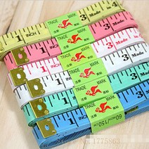 휴대용 색도계 고정밀 색차 비교 색차계 측색기 측정기 2 pcs 무작위 컬러 소프트 테이프 측정 재봉 재단사 바디 스케일 플라스틱 소프트 눈금자 측정 도구 1.5m