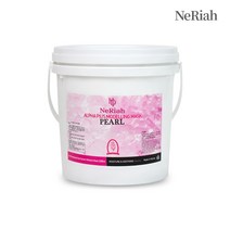 현대교역 네리아 알파플러스 모델링 2000ml - 마스크 팩 얼굴팩 고무 피부과 쿨링 진정 보습 미용재료, 알파모델링(2000ml)-인삼(벌크)+스푼1개