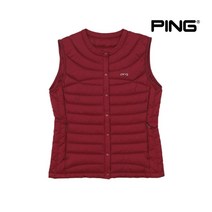 핑골프골프 여성 다운 조끼 헝가리 구스 내피 베스트_P12293JV954_WN, 100, WN