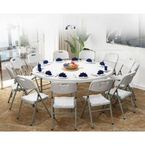 원형 접이식 테이블 폴딩 탁자 간이 침대 베드 트레이 다용도, Q