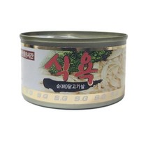 입맛회복용 건사료부먹 강아지 닭가슴살통조림, 1개