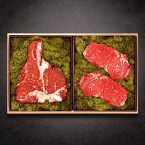 기타 [참다올] 프리미엄 국내산 소고기 드라이에이징 특수부위세트B 1250g(포터하우스 650g+채끝등심 600g), 상세페이지 참조
