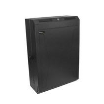 StarTech.com 19인치 서버 랙공간 절약 벽걸이 세로형 타입6U 열쇠 부착 네트워크 캐비닛내하중 90kg설치 깊이 76cm RK630WALVS
