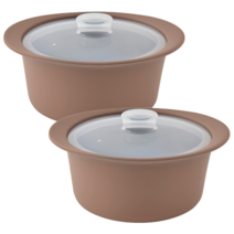 퍼기 이유식조리기 520ml, 2개, 토프 브라운