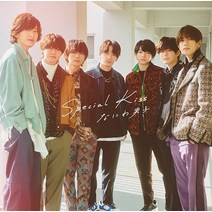 일본 아이돌 나니와단시 Special Kiss 초회한정판2 (CD+블루레이)+오리지널 클리어 파일(A5 사이즈) 멤버그림포함