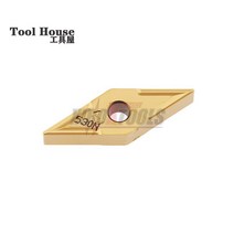 CNC 선반 블레이드 VNMG160404 IC530N 스테인레스 스틸 R0.4, 한개옵션0