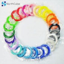 3D 펜 ABS/PLA 필라멘트 인쇄 1.75mm 10M/20M 재료 플라스틱 프린터 또는 펜용, PLA 200M 20Colors_CHINA