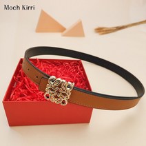 MochKirri 여자벨트 캐주얼 벨트 가죽벨트 링벨트 여성벨트