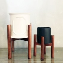 내경150mm 원주목형 원목 화분받침대 (A1호)내경150mm우드스텐드_[230314EA], 본상품선택