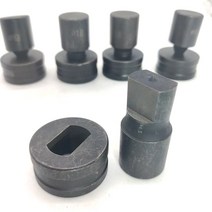 유압 철판 펀칭기 작키 모따기 기계 CH-70 금형 펀치 슬롯 홀 다이 스테인리스 스틸 펀칭 머신 수동, [18] 15x20mm