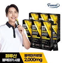퍼니트 블랙마카 파워업 2000 15포 x 6박스 총 90포, 6개, 단품