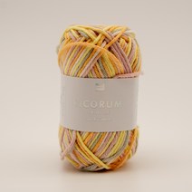 리코루미 프린트DK, 57.5m, 1.Pink-Yellow