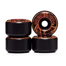 오리지널 스핏파이어 스케이트 보드 휠 52mm 101duro 99duro 80HD, 06 52mm black