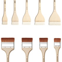 화홍 100 132 백붓 1 2 3 4 5 6 7 8 9호 / 빽붓 평면붓 넓은붓 배경붓, 8호, 132 시리즈