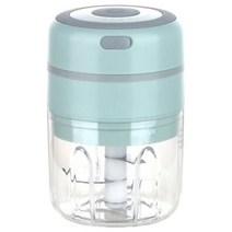 100250ml 미니 전기 마늘 초퍼 usb 충전 생강 으깨는 기계 튼튼한 내구성 칠리 식품 분쇄기 주방 도구, 1-250ml