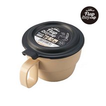 재팬I.N BBQ 플랩 머그컵or스프컵 Flap Mug Cup, 1416 BBQ 플랩스프컵-베이지, 1개