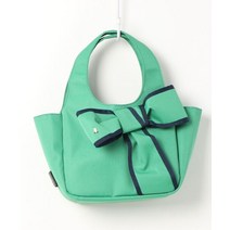 랑방온블루 마리온 토트백 그린 리본 가방