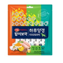밥이보약 도그 하루양갱 간식 피모 10p + 면역 10p + 관절 10p 세트, 3세트, 닭고기