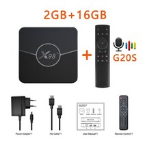 스마트 tv 70 75 80 85 90 95 100 인치 대형 벽걸이 중소기업 티비 2022 new x98 plus box android11 s, 2g 16g 음성 리모콘, au 플러그