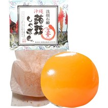 일본직발송 6. 蒟蒻シャボン 오키나와 蒟蒻シャボン 알로에 (100G) 비누 세안 비누 천연 (관광지 오키나, One Size, One Color