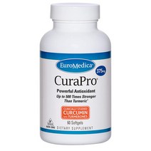 해외 Euromedica Turmeric Curcumin 커큐민 강황 60캡슐, 3개