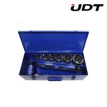 UDT 유압 천공기 세트 UDKP-1 16~54mm 펀칭기 유압식