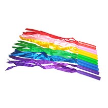h07 영아용 무지개리본 12개세트 리본막대 9cm, 상세페이지 참조, 상세페이지 참조