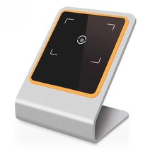 탁상용 바코드스캐너 QR 인식기 큐알 리더기 출입체크, A