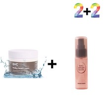 아하 바하 크림 피부 피지 살리실산 수분 50대, 아하바하스팀크림 2개_프로스킨아이크림 2개