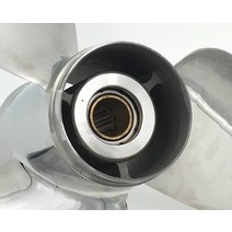 선외기 25-30hp 도하츠 스테인리스 스틸 프로펠러 3블레이드 10치아용 9.9x14, 한개옵션0
