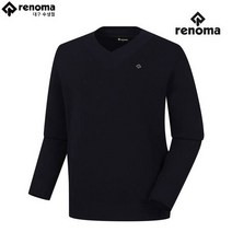 (레노마골프) 남성 전판 밀라노조직 V넥 스웨터 RMSRL1203-925